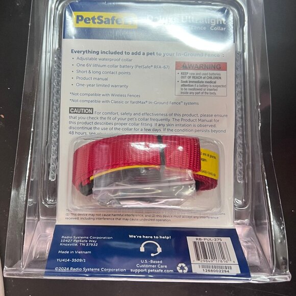 PetSafe Deluxe Ultralight In-Ground Fence Collar - RB-PUL-275 - Picture 2 of 2